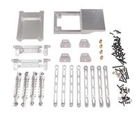 GTVNPOA Accessoires Rc per MN per MN168 per MN78 Kit di Vulnerabilità per Ammortizzatori con Asta in Metallo 1/12 RC Auto Ricambi E Accessori(Silver)