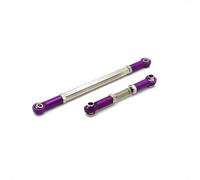 GTVNPOA Accessoires Rc per MN per MN168 per MN82 LC79 per MN78 1/12 Asta di Collegamento dello Sterzo Dell'asse Anteriore Accessori per L'aggiornamento Dell'auto RC(Purple)