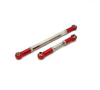 GTVNPOA Accessoires Rc per MN per MN168 per MN82 LC79 per MN78 1/12 Asta di Collegamento dello Sterzo Dell'asse Anteriore Accessori per L'aggiornamento Dell'auto RC(Red)