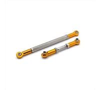 GTVNPOA Accessoires Rc per MN per MN168 per MN82 LC79 per MN78 1/12 Asta di Collegamento dello Sterzo Dell'asse Anteriore Accessori per L'aggiornamento Dell'auto RC(Yellow)