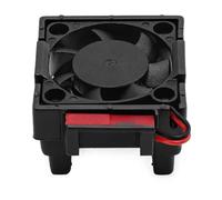 GTVNPOA Accessoires Rc per Traxxas per Bandit per Rustler per Stampede per Slash 4X4 per VXL-3 per VXL 3S ESC Dissipatore di Calore Ventola di Raffreddamento Parti RC(Black)