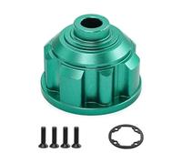 GTVNPOA Accessoires Rc per Traxxas per Maxx 2.0 Maxxslash 1/10 Alluminio 7075 Scatola Differenziale Anteriore Posteriore Rc Car Monster Truck-89076-4 Parte(Green)