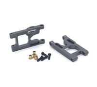 GTVNPOA Accessoires Rc per Wltoys 12428 FY03 FY08 2 Pezzi Set di Bracci di Sospensione Anteriori in Lega di Alluminio Parti di Aggiornamento per Auto RC(Titanium)
