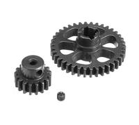 GTVNPOA Accessoires Rc per Wltoys A949 A959 A969 A979 K929 1/18 Ingranaggio di Riduzione in Metallo 38T E Pignone Motore 17T RC Auto Ricambi E Accessori