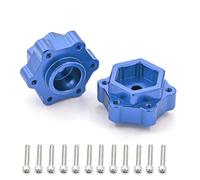 GTVNPOA Parti aggiornamento RC per Losi per LMT 1/8 Adattatori Esagonali in Metallo Convertitore 5mm RC Auto Veicoli Cingolati Parti E Accessori Aggiornamenti Sostituzione E Utilizzo(Blue)