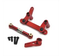 GTVNPOA RC Tirante Trazione per SCY 16101 C8805 1/16 Gruppo Sterzo in Metallo Servo Braccio Link Rod Set RC Auto Veicoli Cingolati Parti E Accessori Aggiornamenti Sostituzione Uso