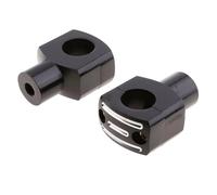 GTVRFLOKI Compatibile con Cruiser per Chopper Moto Pollici 25mm Manubrio Riser Inserti Manubrio Morsetto di Montaggio Moto Motocicletta Riser Manubrio Riser Manubrio Moto