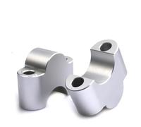 GTVRFLOKI Compatibile con Loncin per 500DS per 650DS per 500R per 500AC Riser per Manubrio per Moto Riser per Manubrio per Moto Adattatore per Montaggio A Morsetto Riser Manubrio Moto(Silver,A)