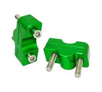 GTVRFLOKI Compatibile con per Ninja 650 per ER-6N per ER-6F 2012 2013 2014 2015 2016 Riser Manubrio Moto per Spostare per L'altezza per Il Kit Staffa per Verso l'Alto Riser Manubrio Moto(Green)