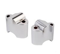 GTVRFLOKI Compatibile con Sportster per XL1200 Forty-Eight 2010 2011 2012 2013 2014 2015 2016 2017 2018 2019 2020 Estensione Riser Manubrio Moto Riser Manubrio Moto(Chrome)