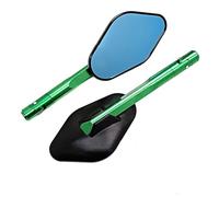 GTVRFLOKI Compatibile con Suzuki per GSF1250 per GSF600 per Gladius per SFV650 per SV650 per SV1000 per GSR600 Specchietti Universali per Moto specchietti per Moto(Green)
