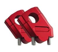 GTVRFLOKI Compatibile con Yamaha per FZ6 S2 per Fazermt-07 per MT-09 per MT07 per MT09 Manubrio per Motocicletta Riser Bar Mount Manubrio Morsetto 22mm Riser Manubrio Moto(Red)