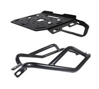 GTVRFLOKI Compatibile con Yamaha per Tenere700 XTZ690 2019 2020 2021 2022 2023 2024 Portapacchi Posteriore Motocicletta Bauletto Superiore Borsa Laterale Barre Protezione Moto Staffa Portapacchi