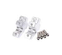 GTVRFLOKI Compatibile con Yamaha per Tracer per 900GT per FJ-09 2015 2016 2017 2018 2019 2020 2021 Manubrio per Moto Riser Bar Mount Manubrio Morsetto Moto Riser Manubrio Moto(Silver)