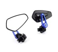 GTVRFLOKI Compatibile con Yamaha per XSR900 per XSR900GP 2022 2023 2024 2025 Specchietto Retrovisore per Manubrio Moto con Rotazione Lato Sinistro E Destro Accessori specchietti per Moto(Blue)