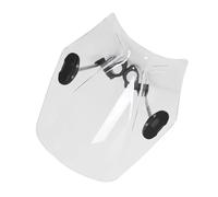 GTVRFLOKI Parabrezza Moto Compatibile con Yamaha per XV950 2014-2019 per XVS125 2000-2016 per XVS250 2001-2016 Parabrezza Universale per Moto Deflettore Antivento(Transparent)