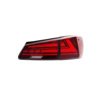 GTVRFLOKI Ricambi Auto Compatibile Con Lexus Per IS 2006-2012 Modifica Fanali Posteriori Flusso Indicatori Di Direzione Gruppi Luci Posteriori Luci Di Guida Dinamiche Luce Freno(Red)
