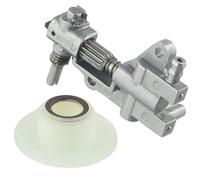 GTWSQQ Kit ingranaggio a vite senza fine for pompa di azionamento dell'olio progettato for motoseghe cinesi, inclusi i modelli 520045005800