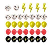 GTYHH 1 Set di Palloncino Set E 4 Fulmine Paillettes Coriandoli Palloncini, Anime Decorazioni di Compleanno, Decorazioni del Partito, Adatto per Feste E Celebrazioni.