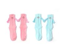 GTYHH 2 Paia Di Calzini Dal Design Creativo, Calzini Magnetici, Calzini Carini E Divertenti, Calzini Interessanti, Calzini Morbidi Al Centro Del Polpaccio