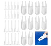 GTYHH 20 Pezzi di Tappi per Aria Yogamall E 10 Parti dello Smontaggio Tirano Aria, Accessori A Sfera di Yoga, Sostituzione di Sfera di Fitness, Massaggio -Tappa dell'Aria Palla.