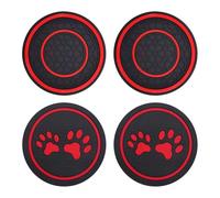 GTYHH 4 Pezzi di Sottobicchieri di Silicone, Coperture per Auto, Tappetini per Vetri per Auto, Cade Dell'Auto.