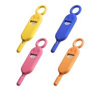 GTYHH 4 Pezzi Shell di Memoria con Ago di Prelievo in Silicone, Coperchio Dell'Ago Pickup con Cartoncino Anti-Perdita, Coperchio Dell'Ago di Prelievo della Scheda Portatile, Accessori per Schede Sim.