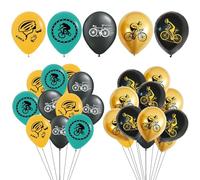GTYHH Palloncini A Tema Bicicletta da 33 Pezzi, Decorazioni per Feste in Bicicletta, Regali di Compleanno per Ragazzi, Adatti per Feste, Feste E Travestimenti.