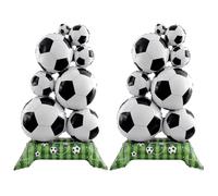 GTYHH Palloncini da Calcio da 2 Pezzi, Oggetti di Scena A Tema per Feste, Decorazioni Natalizie per Bambini, Oggetti di Scena per L'Atmosfera del Soggiorno.