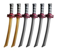 GTYHH Palloncini Katana da 6 Pezzi, Divertenti Coltelli Giocattolo Gonfiabili, Oggetti di Scena per Bambini, Adatti per Travestimenti, Scene di Feste A Tema Pirata.