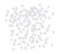 GTYHH Tappi Per Orecchie In Silicone Da 1200 Pezzi, Accessori Per Orecchini Anticaduta, Tappi Per Orecchie Trasparenti, Accessori Per Orecchini Durevoli