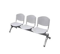 Gtzly Panca per Sala Attesa, Sedia per Squadra & Riserva con Schienale per Campi da Basket, Sedie d'Aspetto per Aeroporto, Azienda, Ospedale e Mercato(Gray,152 * 50 * 80cm/60 * 20 * 31in)