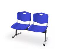 Gtzly Panca per Sala d’Attesa, Panca per Squadra & Riserva di Stadio, Sedia da Parco Comoda & Resistente per Esterno, per Hall, Patio e Concerti(Blue,97 * 50 * 78cm/38 * 20 * 31in)