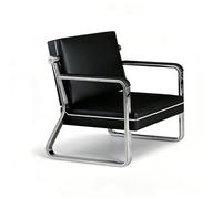 Gtzly Small Leather Couch for Office, Steel Office Guest Reception Chairs, Waiting Room Bench Seating for Airport Hospital Bank Lobby(Black)