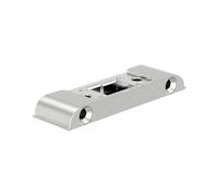 GU 6-33695-02-0-1 Piastre di Chiusura per Leva Pieghevole (07), Argento