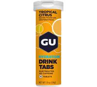 GU Energy GU Hydration Drink Tabs 54 g Tropical Citrin Compresse ks Arancio