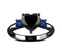Gu Feng Anelli Uomo In Acciaio Inox Celtico Drago Anello Nero Zircone Da Donna Fede Da Sposa