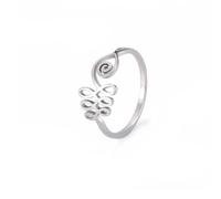 Gu Feng Fiore di Loto Yoga Om Unalome Anello In Acciaio Inox Colore Oro Anelli Dito Buddismo Mandala Amuleto Gioielli per Le Donne