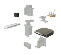 GU-ITALIA Kit Tappo HS 934 937 confezione accessori guida per alzante scorrevole