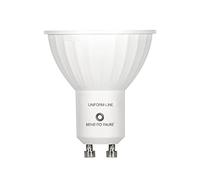 GU10 LED UNIFORM-LINE 6W. 220/240V LUCE FREDDA 4000K