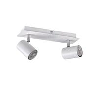GU10 Plafoniera da parete 2x max 10W EL-2I W-SR EVALO 35692
