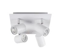 GU10 Plafoniera da parete 4x max 10W EL-4O W-SR EVALO 35696