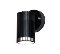 VT-10174 LAMPADA LED DA PARETE GU10 POTENZA MAX 10W DESIGN MODERNO COLORE NERO