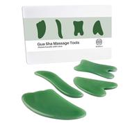 Gua Sha, 4 strumenti per massaggi Gua Sha, multi-forme, strumenti per massaggio Guasha per viso e corpo