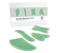Gua Sha, 4 strumenti per massaggi Gua Sha, multi-forme, strumenti per massaggio Guasha per viso e corpo