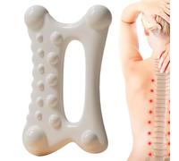 Gua Sha - Attrezzi per il viso in resina naturale, massaggiatore viso con una sola mano, strumenti anti-età, portatile, sollievo per la pelle e sollievo muscolare, gambe, spa, pelle, piedi
