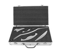 Gua Sha Board, 5 Pezzi/set Set di Strumenti Per Raschiare Il Massaggio in Acciaio Inossidabile, Strumenti Per Raschiare Il Rilassamento dei Muscoli del Corpo, Regali Per La Famiglia E Gli Amici