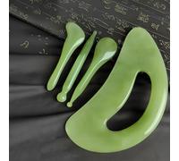 Gua Sha board in resin for body massage, ideal for neck, back, and legs.