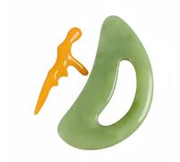 Gua Sha board in resin for body massage, ideal for neck, back, and legs.