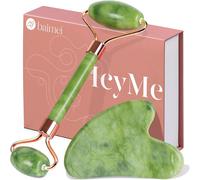 Gua Sha E Rullo Di Giada per Il Viso，Massaggiatore Lifting Viso E Guasha per Il